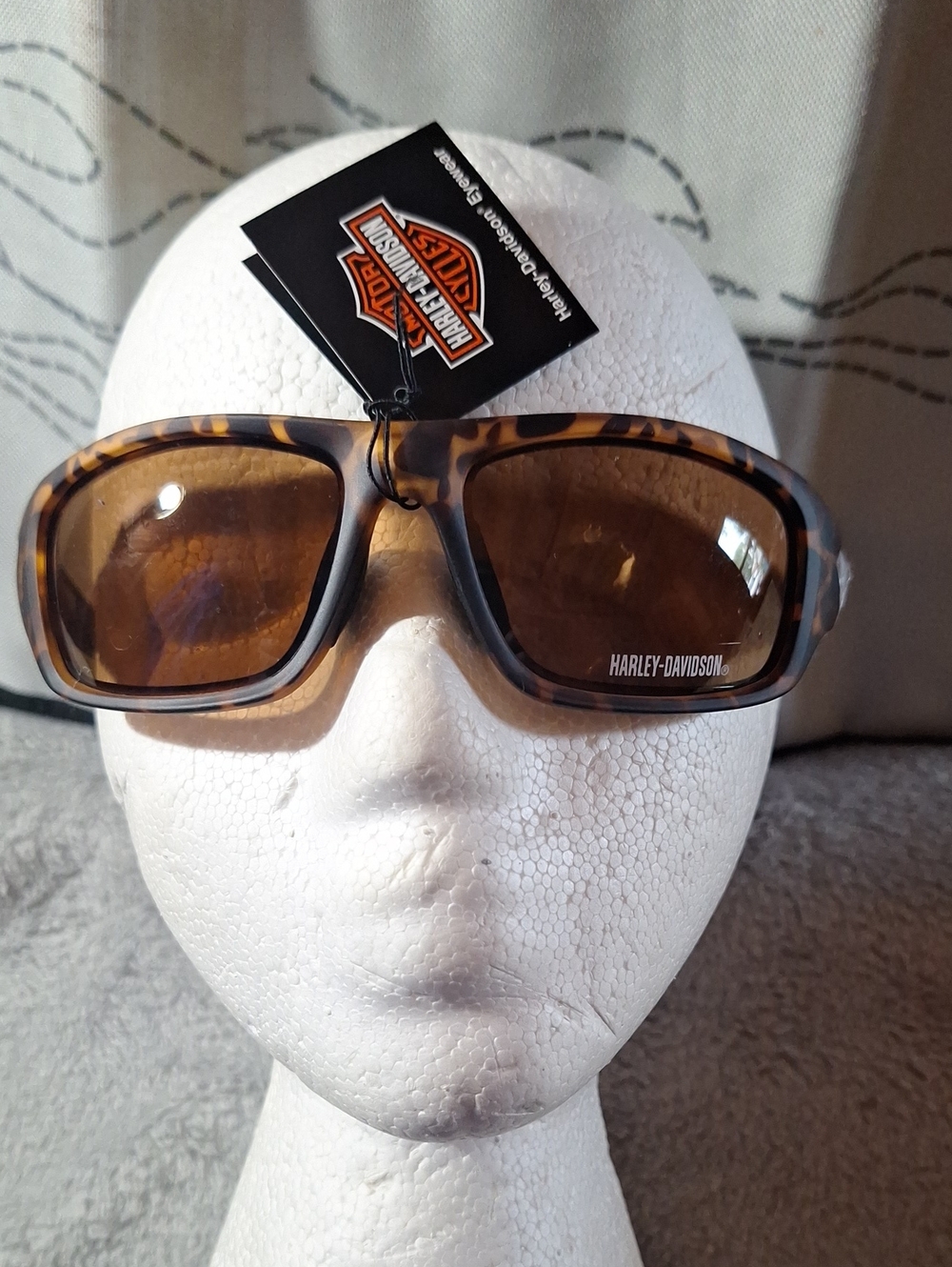NWT Harley-Davidson Women’s Tortoiseshell Sunglasses - Brown Lenses